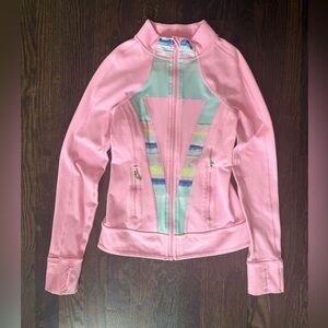 Ivivva by Lululemon Light Pink Jacket with Pastel Accents
